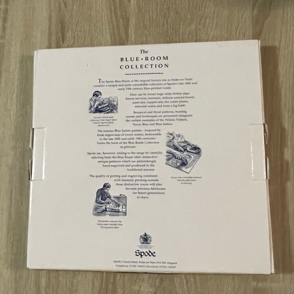 Spode 🌟HP🌟Cake Plate NWOT - Picture 4 of 4